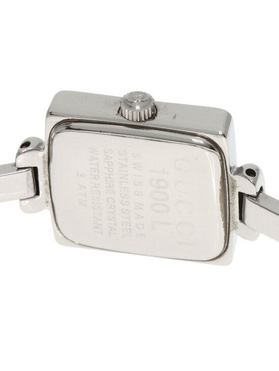 Gucci Square Face Watch SS main image 11